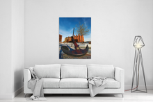 Lade das Bild in den Galerie-Viewer, Maritimes Museum mit Anker | Hamburg Foto "Maritimes Museum mit Anker" als Wandbild auf Leinwand kaufen