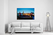 Lade das Bild in den Galerie-Viewer, Leeres Schwimmdock Lürsen | Hamburg Foto "Leeres Schwimmdock Lürsen" als Wandbild auf Leinwand kaufen