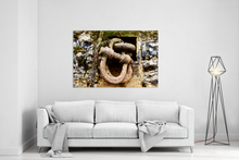 Lade das Bild in den Galerie-Viewer, Schekel mit Wand und Tampen | Hamburg Foto "Schekel mit Wand und Tampen" als Wandbild auf Leinwand kaufen