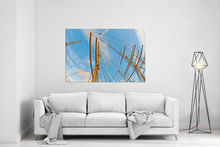Lade das Bild in den Galerie-Viewer, Fixpunkte | Hamburg Foto "Fixpunkte" als Wandbild auf Leinwand kaufen