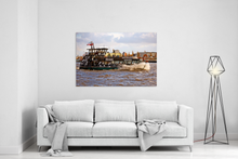 Lade das Bild in den Galerie-Viewer, die Überfahrt | Hamburg Foto "die Überfahrt" als Wandbild auf Leinwand kaufen